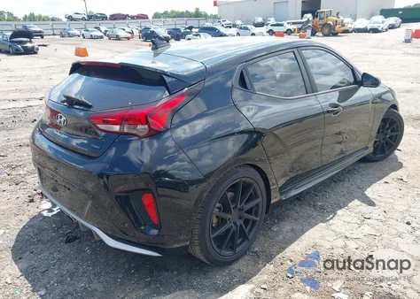 2020 Hyundai Veloster Turbo R-Spec from USA, damaged, VIN KMHTH6AB4LU031205
